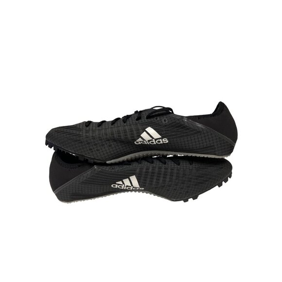 NEW! Men's Adidas Spikes Sprintstar Track & Field GY92221 Black White  Size 13 - Picture 7 of 11